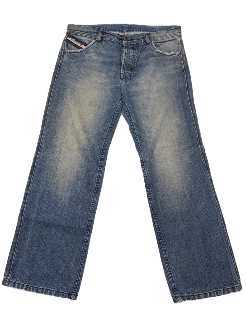 Vintage Diesel Industry Model Zigby Blue Denim Jeans W34 2003